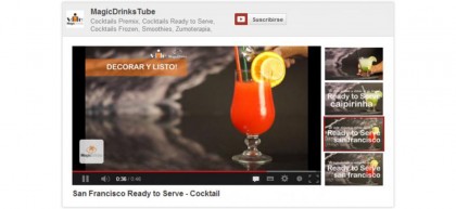 MagicDrinksTube, nuestro canal en YouTube ya es una realidad